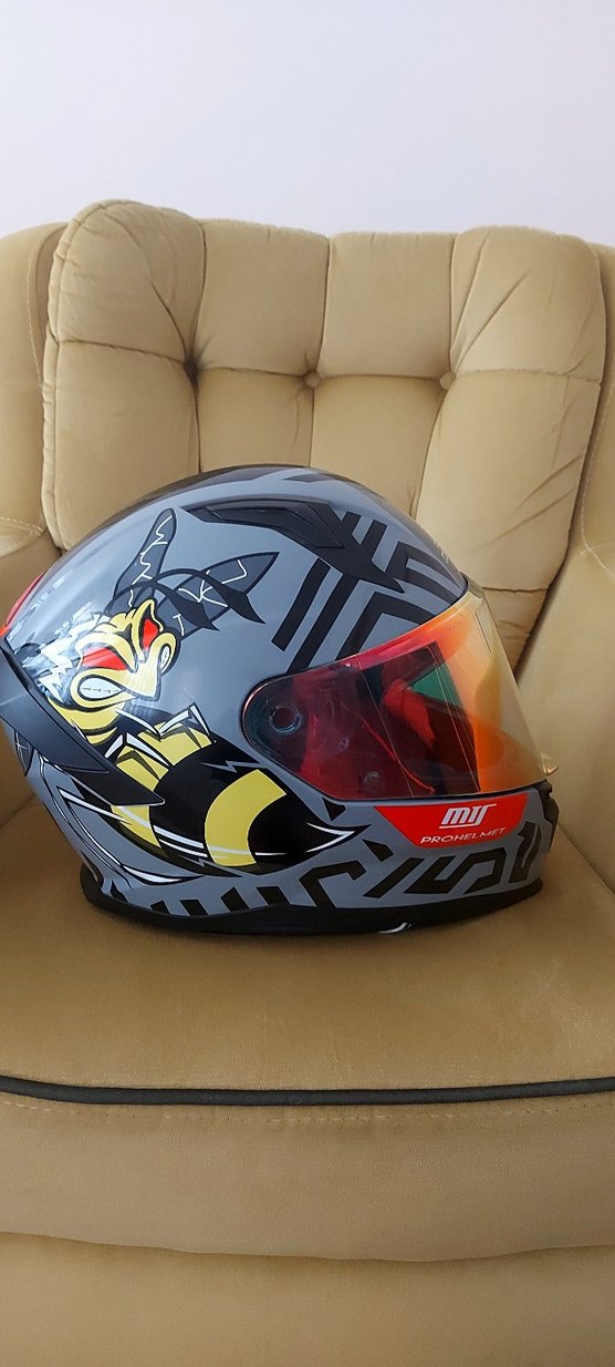 MTS PROHELMETS Seramik Motosiklet Kaskı - Görsel 2