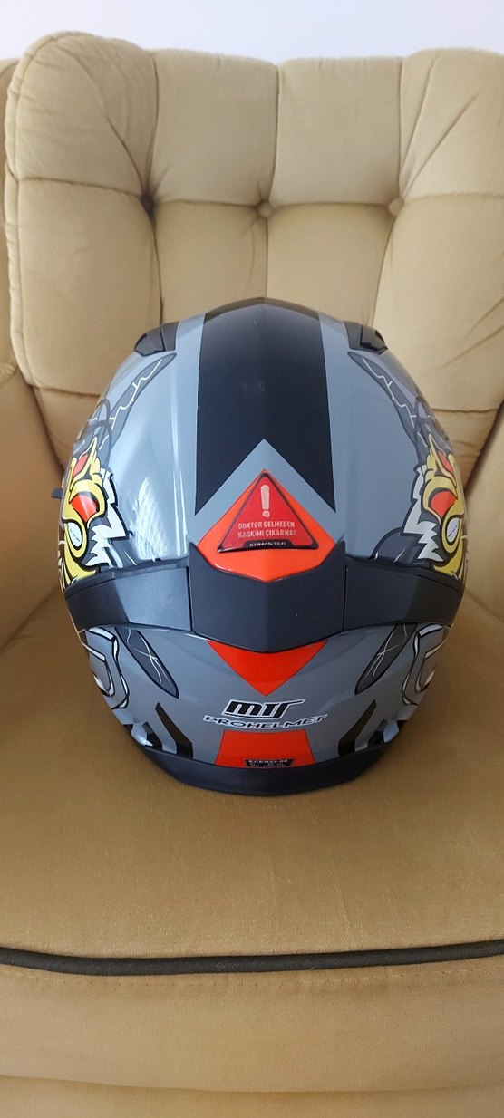 MTS PROHELMETS Seramik Motosiklet Kaskı - Görsel 4