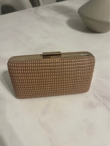 Beden camel Renk Clutch Çanta