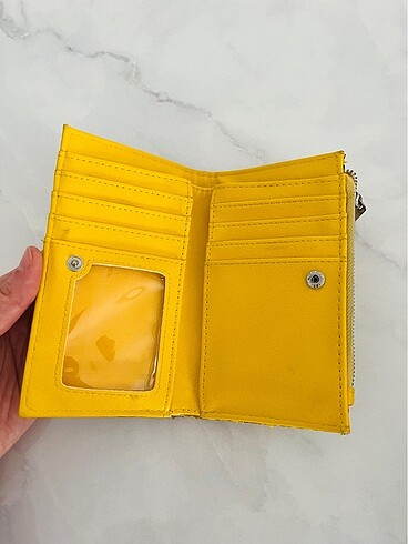 Beden sarı Renk Stradivarius Cüzdan