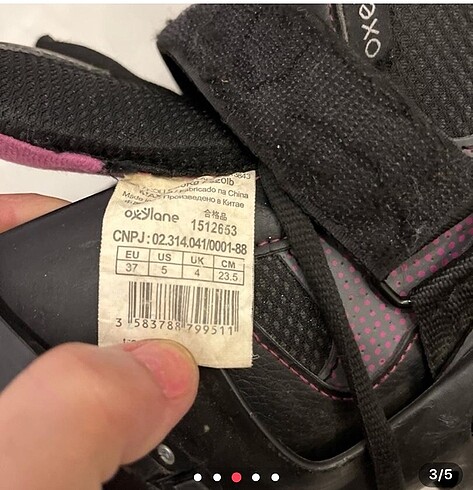  Beden siyah Renk 37 no paten