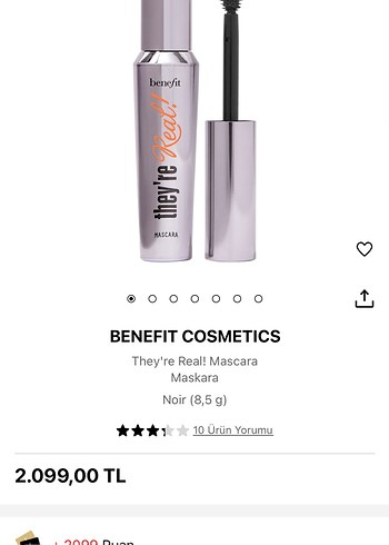 Benefit They're Real! Maskara - Görsel 2