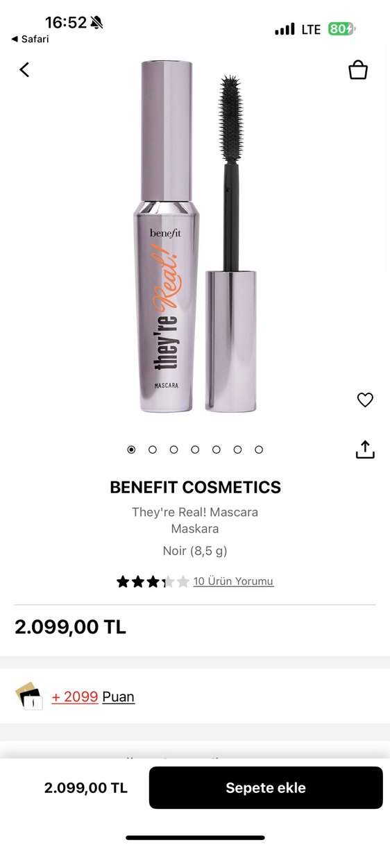 Benefit They're Real! Maskara - Görsel 2