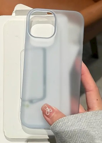 İphone 16 Pro Max Mavi Transparan Telefon Kılıfı - Görsel 2