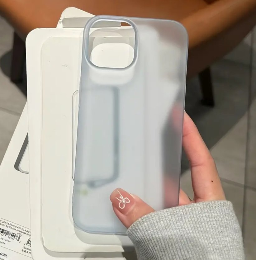 İphone 16 Pro Max Mavi Transparan Telefon Kılıfı - Görsel 2