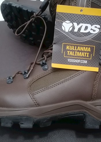 Deri Kahverengi Bağcıklı Erkek Bot - Görsel 3