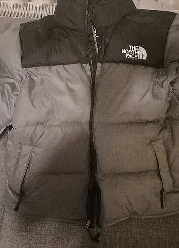 xxl Beden gri Renk the north face 1996 retro nuptse kaz tüyü erkek şişme