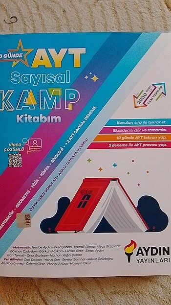 Aydın yayınları Ayt kamp seti