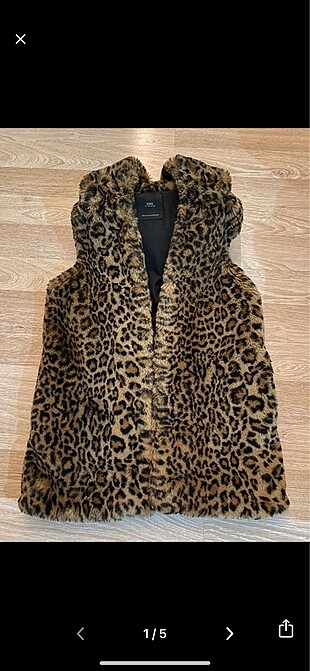 Zara leopar yelek