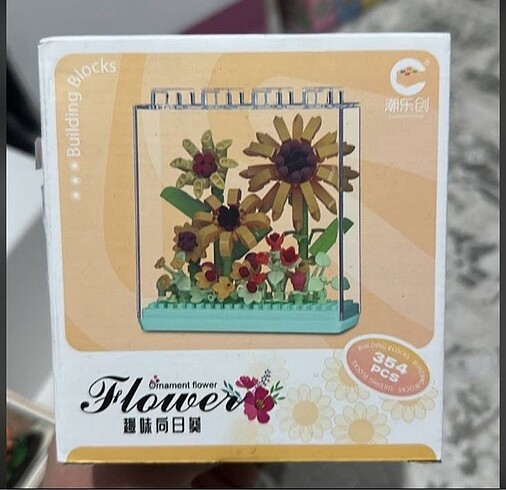  Beden Çiçek Lego Bricks Set