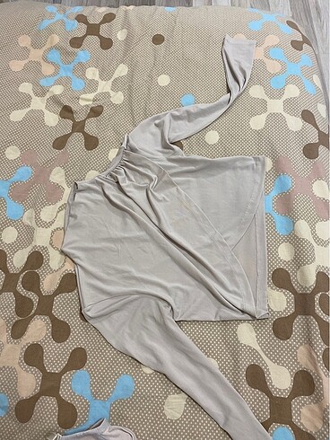 xs Beden camel Renk trendyolmilla taş rengi crop bluz
