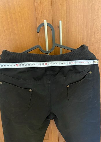 10 Yaş Beden siyah Renk Erkek Siyah Bol Kesim Kemerli Pantolon