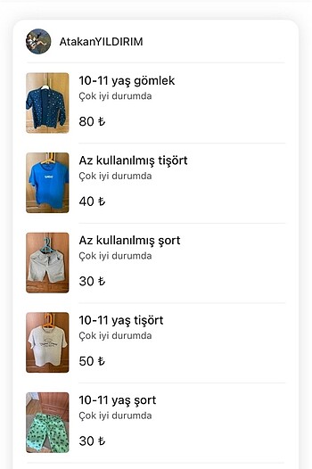 Gömlek tişört