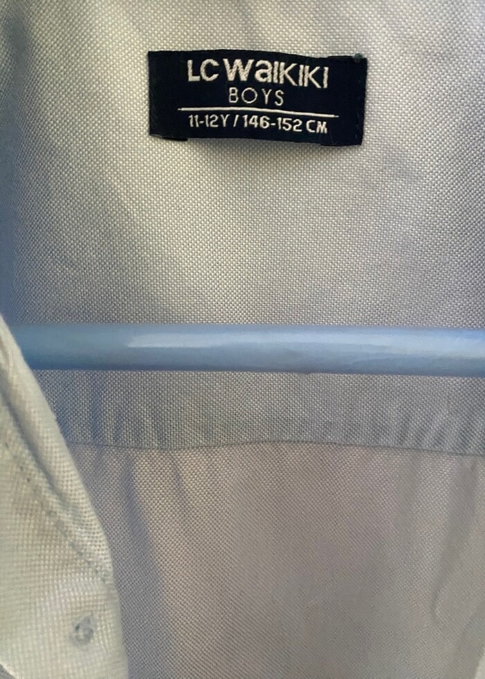 11-12 yaş gömlek - Görsel 5