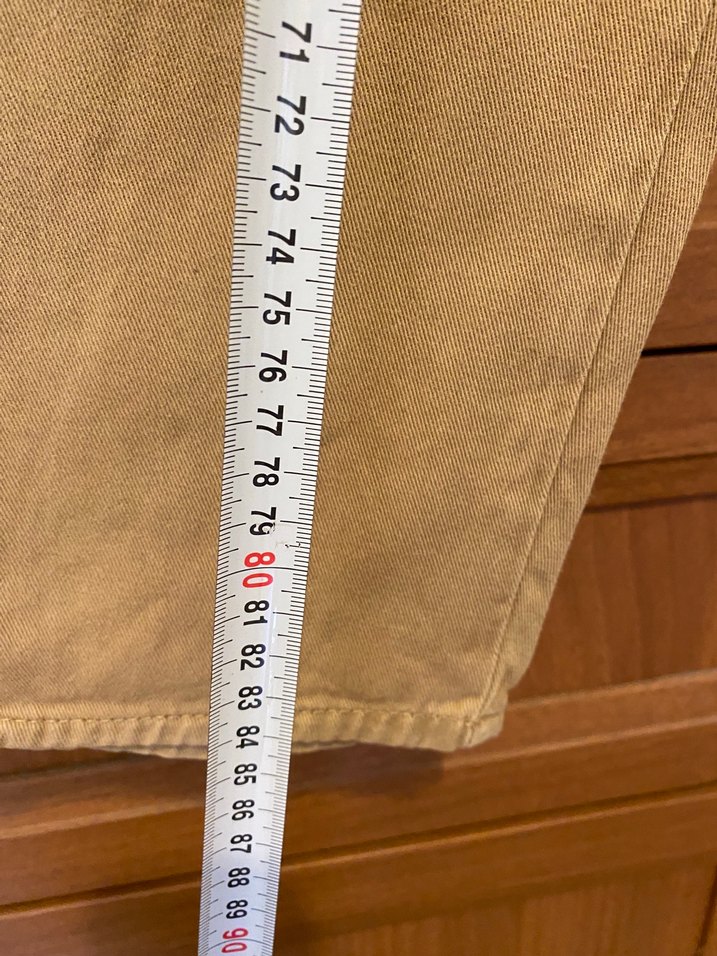 Bej Erkek Süet Regular Fit Pantolon - Görsel 4