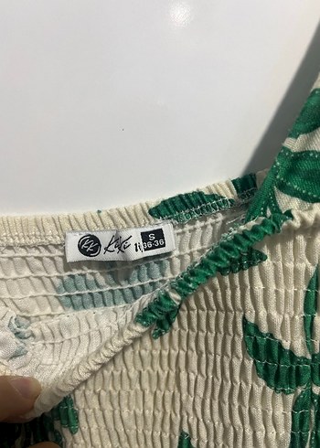 Yeşil Desenli Bohem Uzun Elbise - Görsel 3