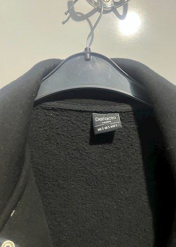 Siyah Baskılı Düğmeli Erkek Ceket - Görsel 3