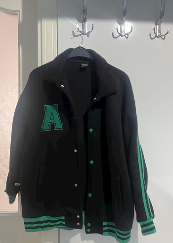 Siyah Baskılı Düğmeli Erkek Ceket - Görsel 2