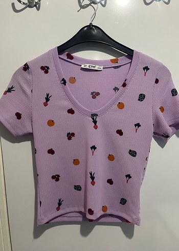 Mor tişört - Görsel 2