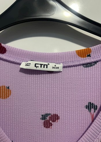 Mor tişört - Görsel 3