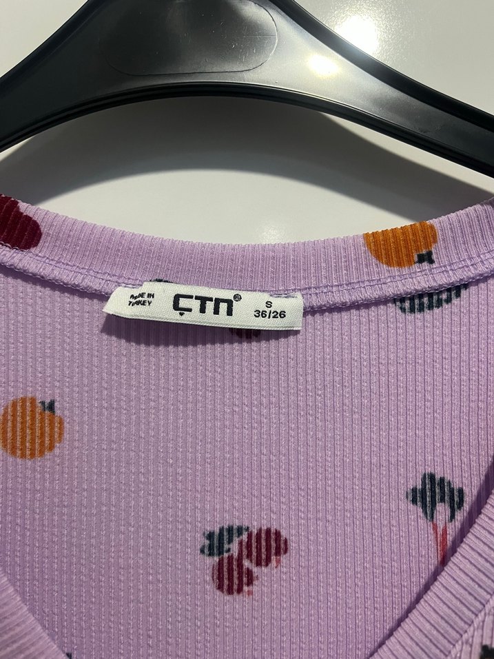 Mor tişört - Görsel 3