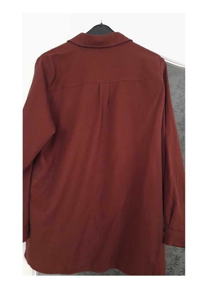 Kahverengi Gömlek \ Tunik - Görsel 3