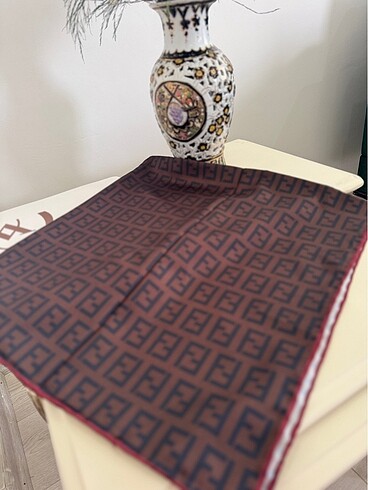 Fendi Fendi twill eşarp