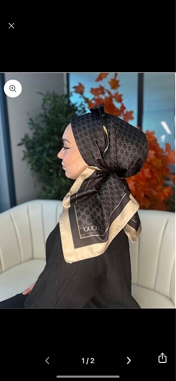 Gucci vual eşarp