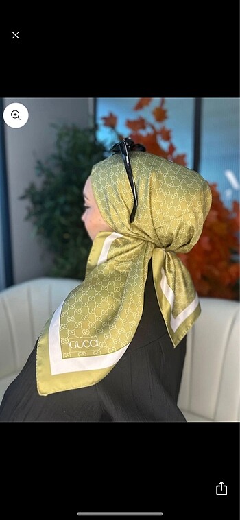 Gucci vual eşarp