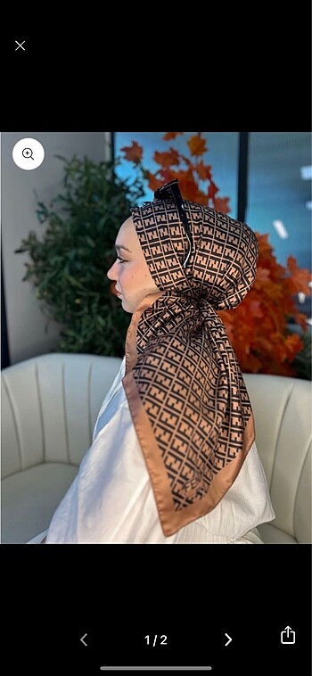Fendi vual eşarp
