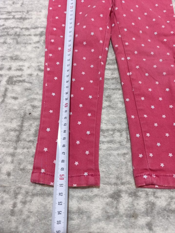 Puantiyeli Pembe Kız Tayt - Görsel 4