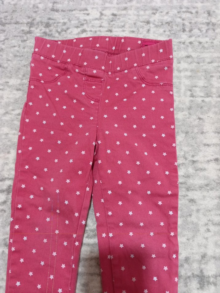 Puantiyeli Pembe Kız Tayt - Görsel 2