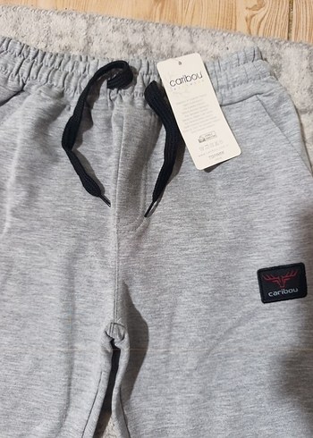 Erkek Gri Rahat Kesim Sweatpant - Görsel 5