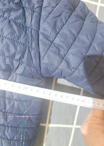 Erkek Çocuk Gri Fermuarlı İnce Mont - Görsel 4