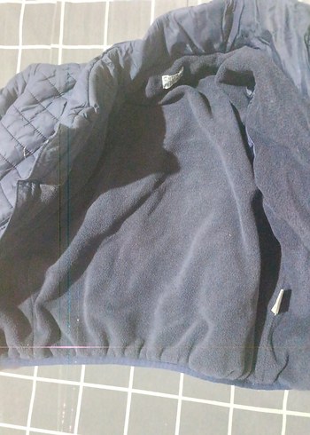 Erkek Çocuk Gri Fermuarlı İnce Mont - Görsel 5