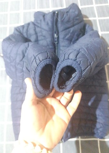 Erkek Çocuk Gri Fermuarlı İnce Mont - Görsel 2