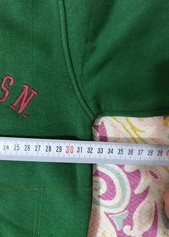 Erkek Çocuk Yeşil U.S. Polo Assn. Sweatshirt - Görsel 6