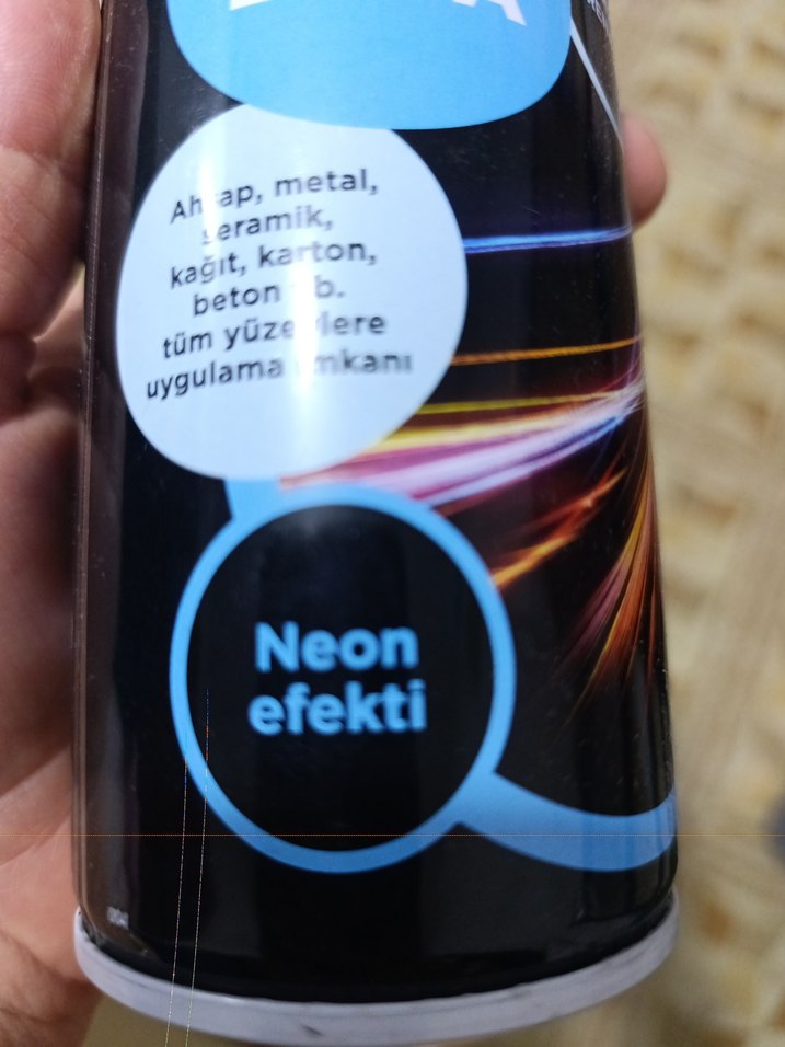 Polisan Sprey Boya Neon Efekti Pembe - Görsel 2