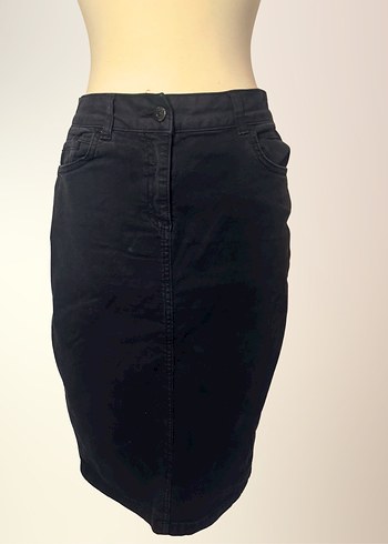 Koton 38 Beden Siyah Kot Etek  Kalem Model - Görsel 2