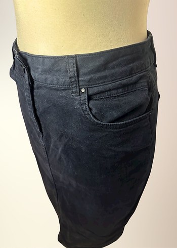 Koton 38 Beden Siyah Kot Etek  Kalem Model - Görsel 3