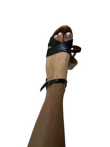 İNCİ DERİ BAYAN SANDALET AYAKKABI - Görsel 6