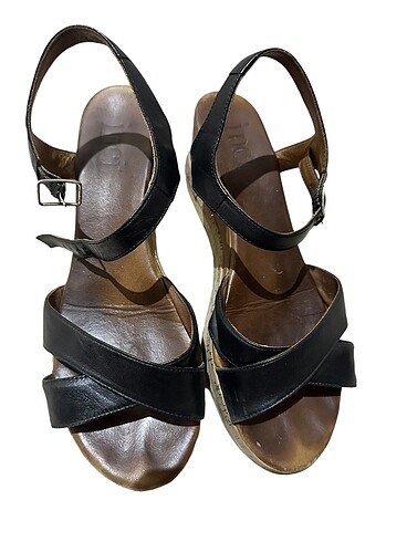 İNCİ DERİ BAYAN SANDALET AYAKKABI - Görsel 7