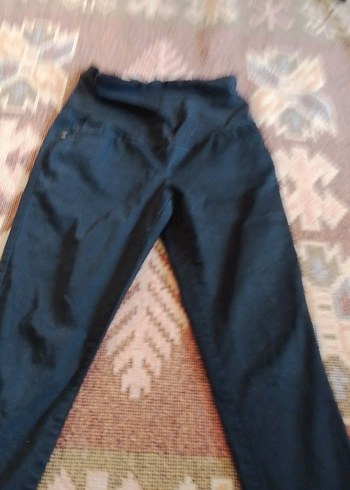 38 Beden Siyah Hamile Kot Pantolon