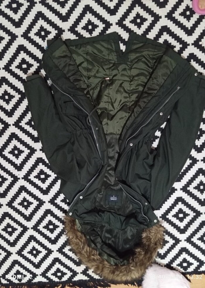 Kürklü Parka Mont - Görsel 2