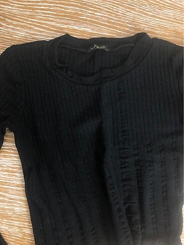 River Island Siyah crop