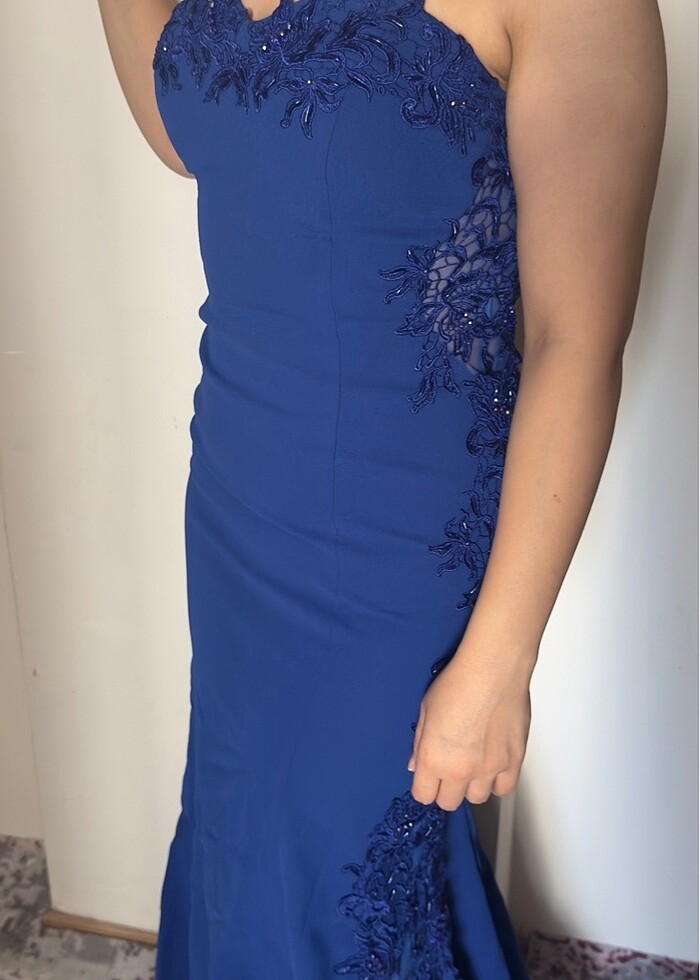 Straplez abiye - Görsel 2