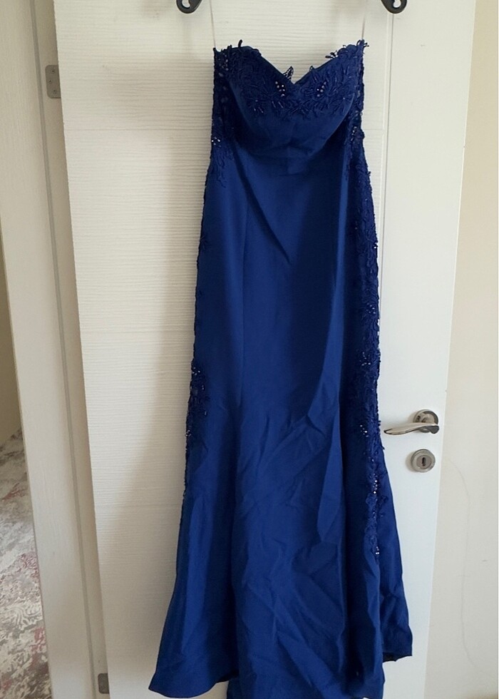 Straplez abiye - Görsel 4