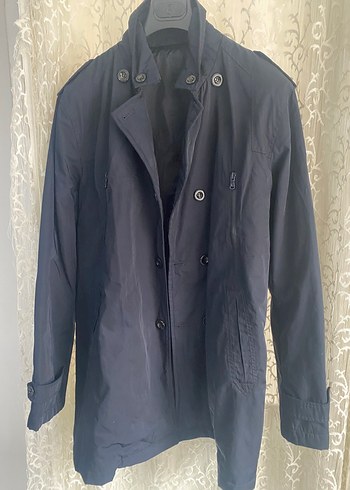Fabrika Xl Beden Lacivert Mont