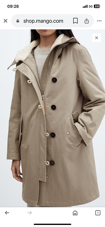 #Mango #L beden #mont - Görsel 2