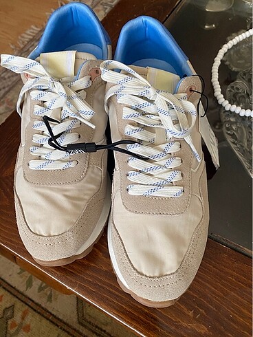 41 Beden ten rengi Renk #Zara #sneakers #spor ayakkabı